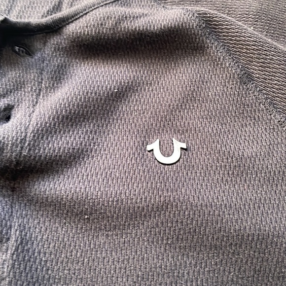 True religion Mens black shirt - Picture 2 of 4